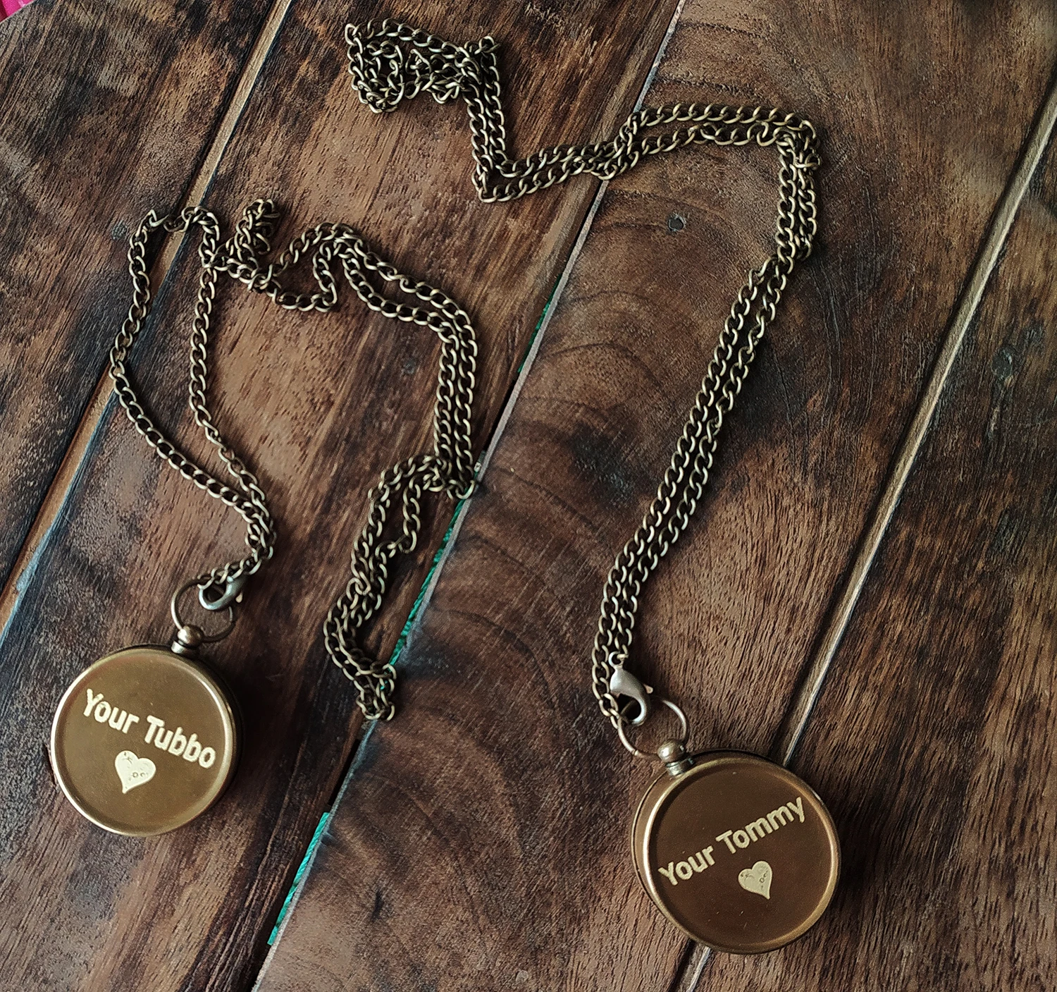 Your Tubbo Your Tommy Compass Necklace Minecraft - Friends working Compass pendent - Your Tommy Tubbo Fanart Compass Lockets