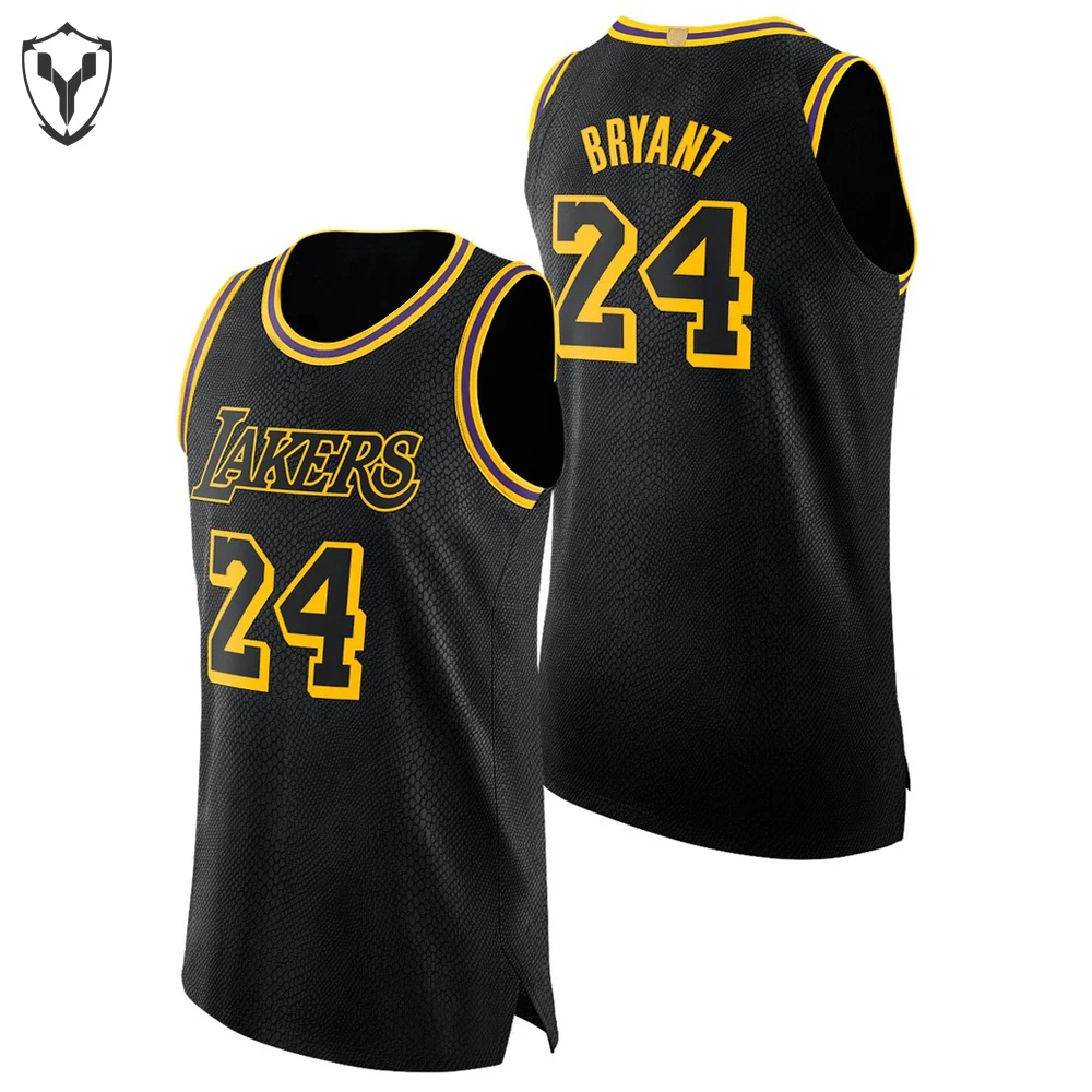 Men 2021 Top Quality NB A Laker s Basketball Jersey Retro Bryant# 24 Davis#3 James#23 Sports Wear uniform Custom Name and Number