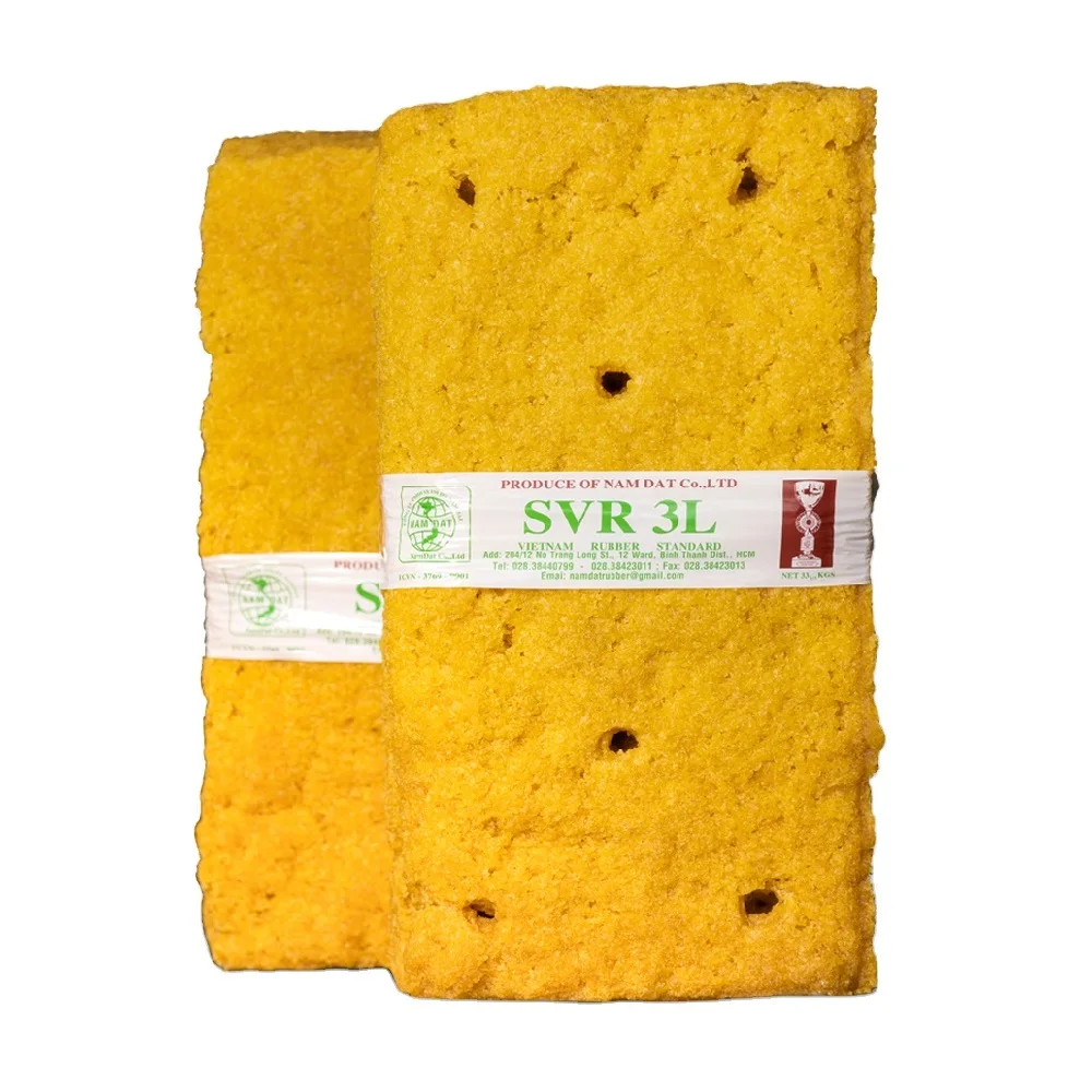 Aging resistance rubber wholesale Natural Raw Rubber SVR 3L (TSR 3L) from Vietnam packaging pallets wooden