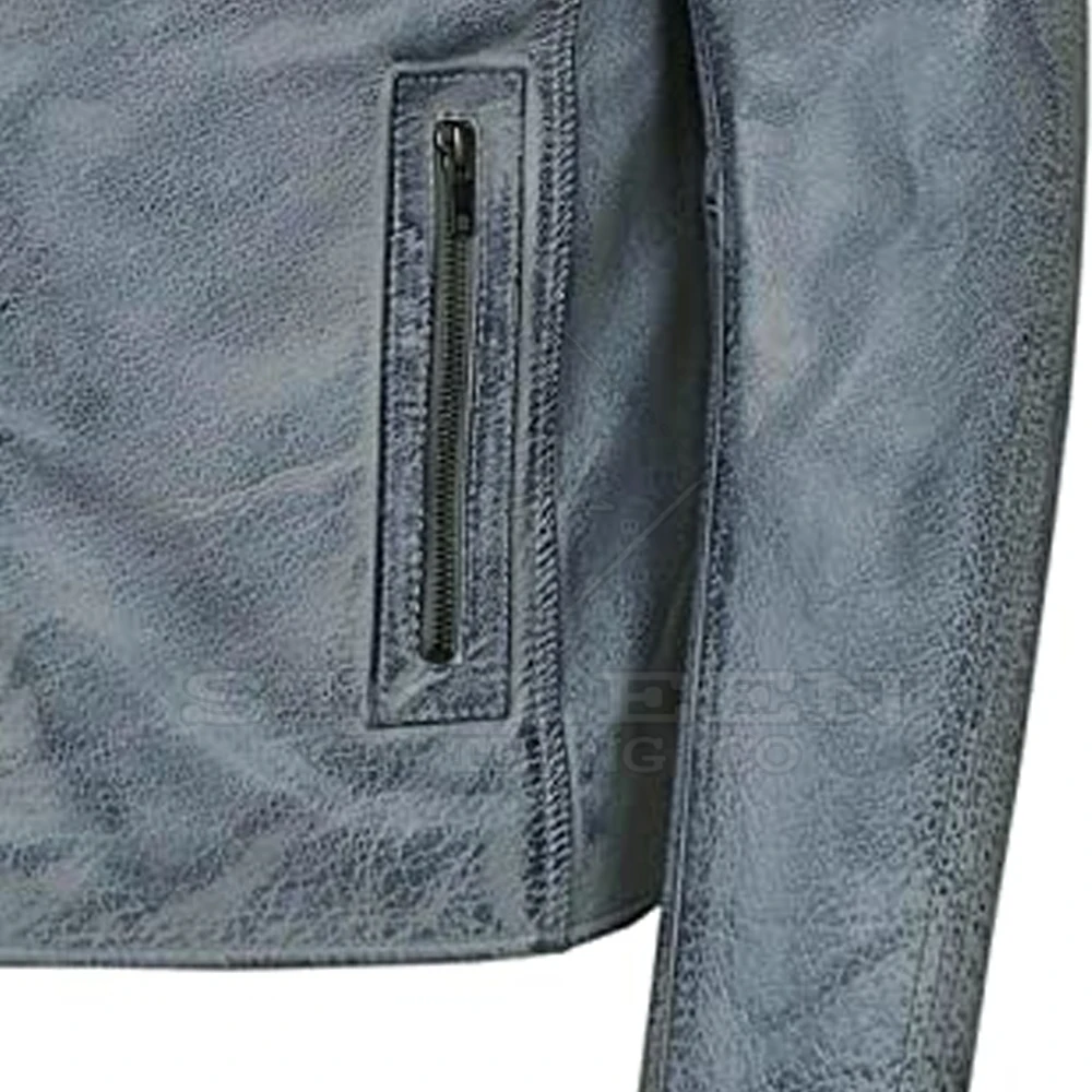 Fashion garments latest design casual leather motorcycle jackets for men