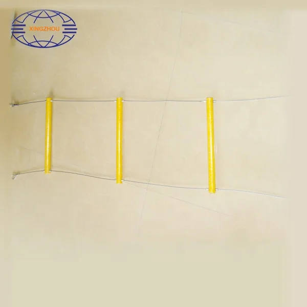 climbing steel wire rope ladder