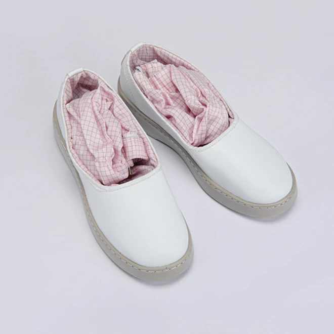 Anti-static Safety Shoes Long Boots Workshop ESD Work Shoes Boots for Cleanroom, Made in Pioneer, in Vietnam PVC sole