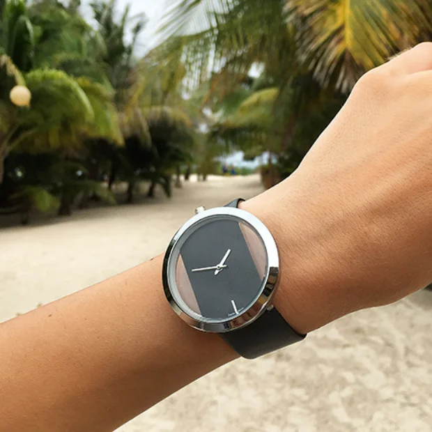 Free shipping Fashion Concise Wrist Watch