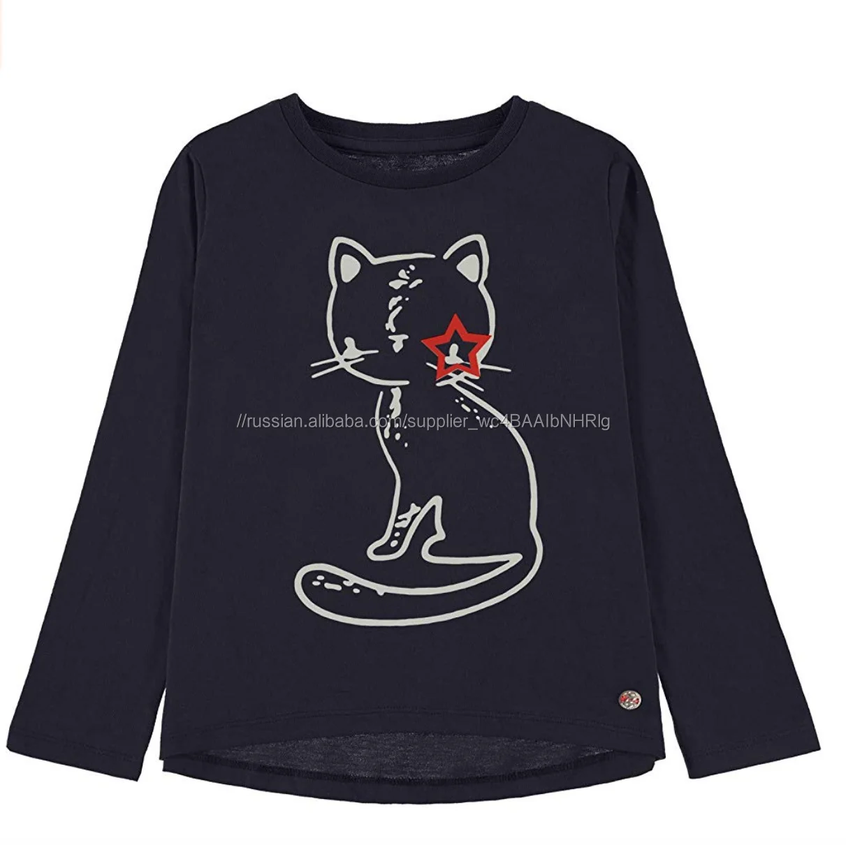  cotton printed children Clothes for ready to wear and screen print kids