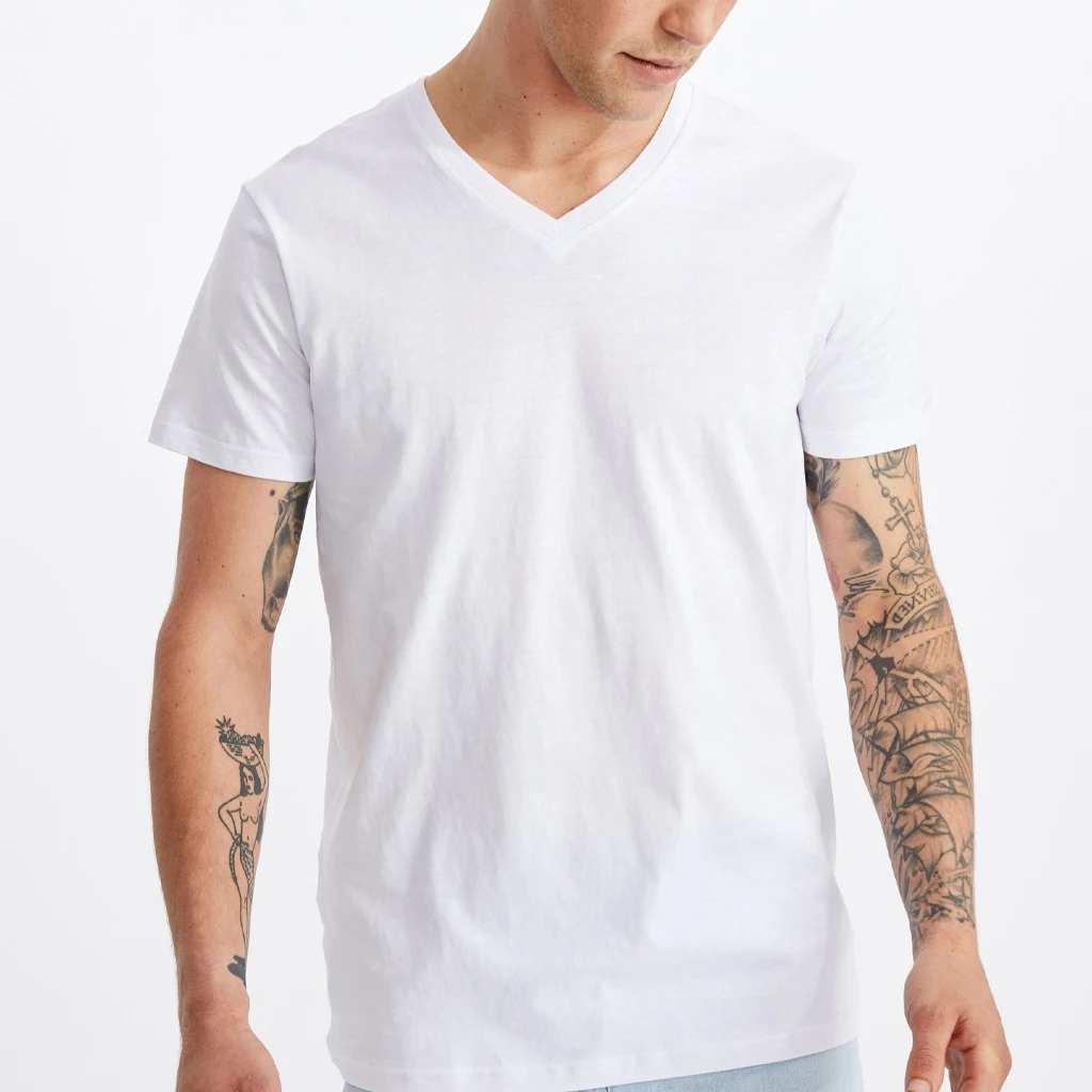 Зимняя коллекция на заказ Экологически чистая мягкая мужская футболка с коротким рукавом конопляная Органическая армейская зеленая от производителя ребристая