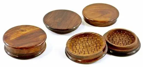 
NEWEST HANDMADE WOODEN TOBACCO GRINDER SMOKING HERBAL CRUSHER AT COMPETITIVE RATES 