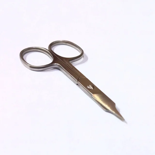 Stainless Steel Extra Pointed Straight Nail Scissors For Manicure / Pedicure Best Quality New Manufacturing