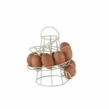 CLASSIC DESIGN GOOD QUALITY METAL EGG BASKET COST EFFECTIVE EGG HOLDER KITCHEN DECORATIVE IRON EGG STAND BASKET