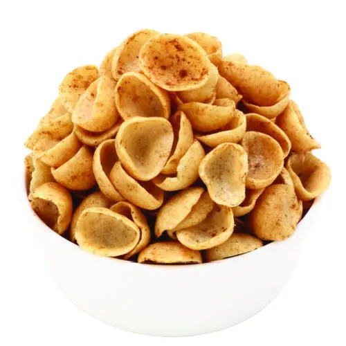 Cup shape Snacks pellets tomato flavored tea coffee Time Snacks at lowest price top quality made by refined wheat flour