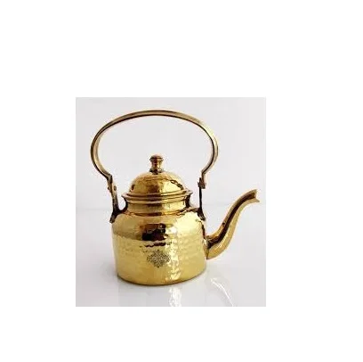 Hot Sale Copper and Brass Coffee and Tea Kettle High Quality Glass Kettle with Single Brown Box Packing Safe