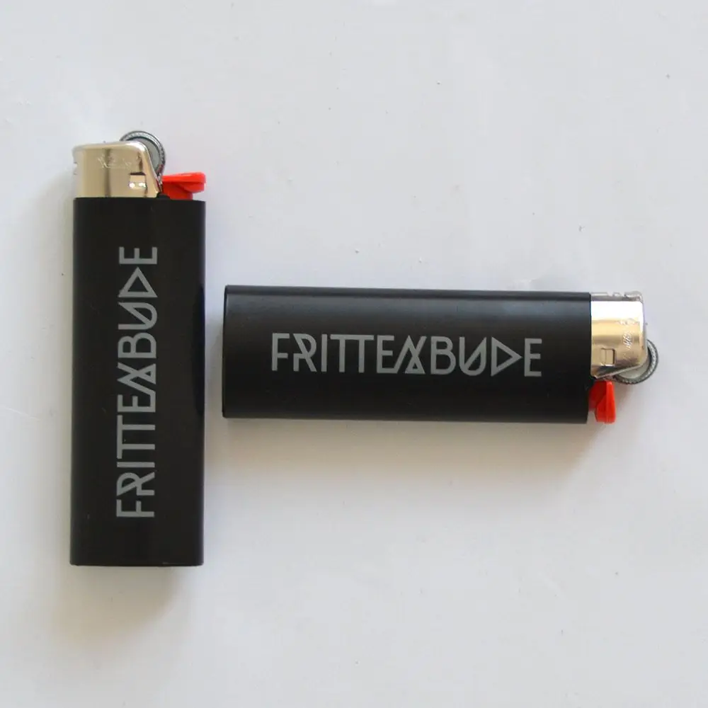 Best Selling customized smaller size transparent plastic cigarettes lighter