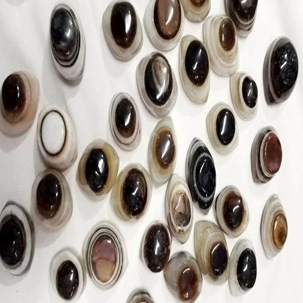 Wholesale Natural gemstone Crystal Healing Stone Agate Shiva Eye Wholesale Semi-precious Stone Eye for sale