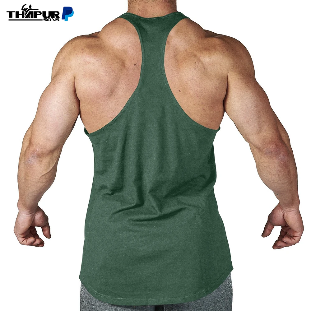 Wholesale High Quality Spandex Cotton Custom Workout Training Wear Plus Size Gym Tank Top