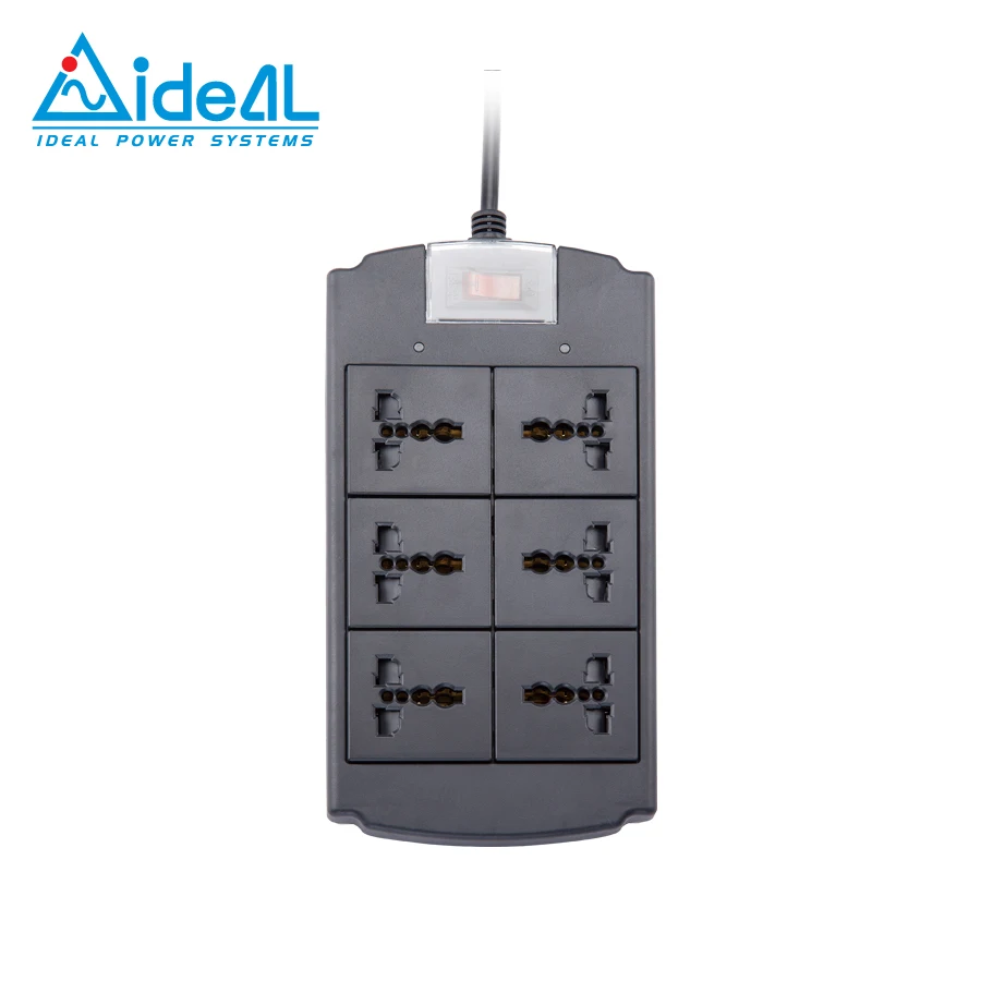  6 AC outlets multiple universal surge