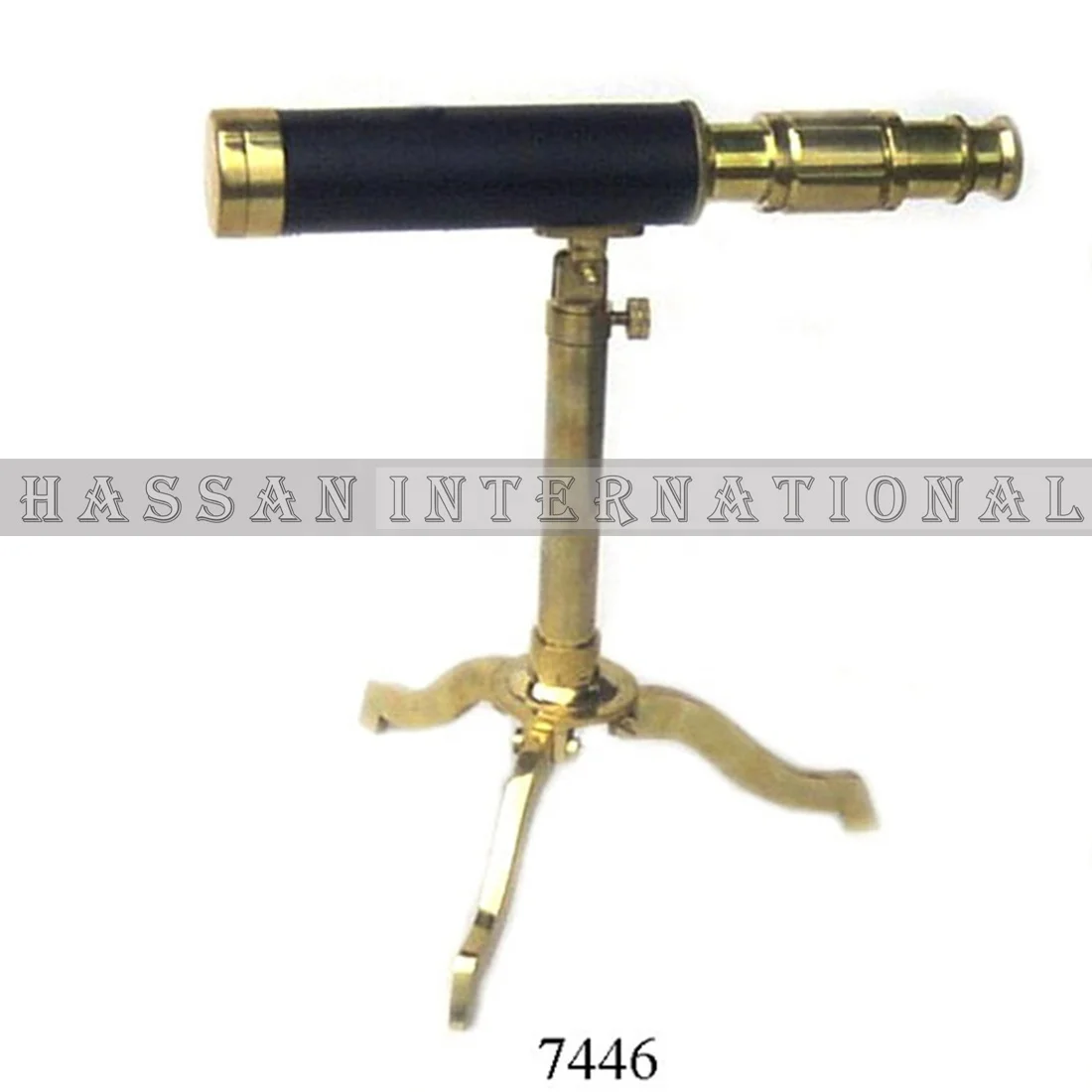 Antique style nautical telescope with tripod brass nautical astronomical telescope best selling
