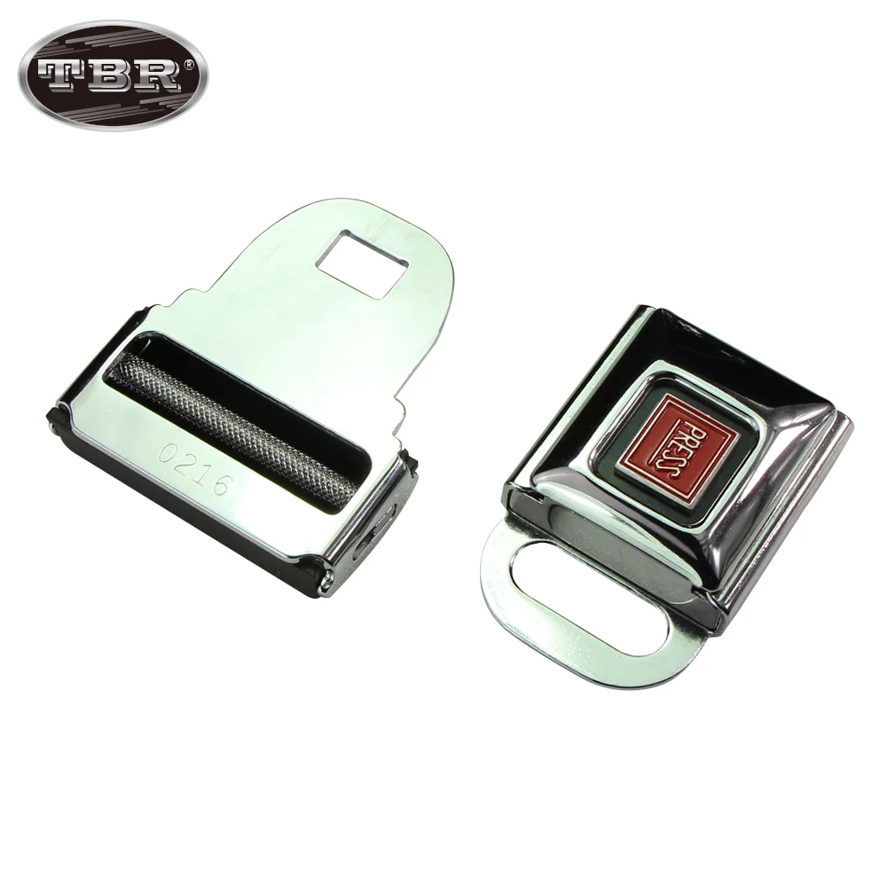 OEM ODM Press Heavy Duty Metal Safety Adjuster Buckles Seat Belt Buckle Sizes