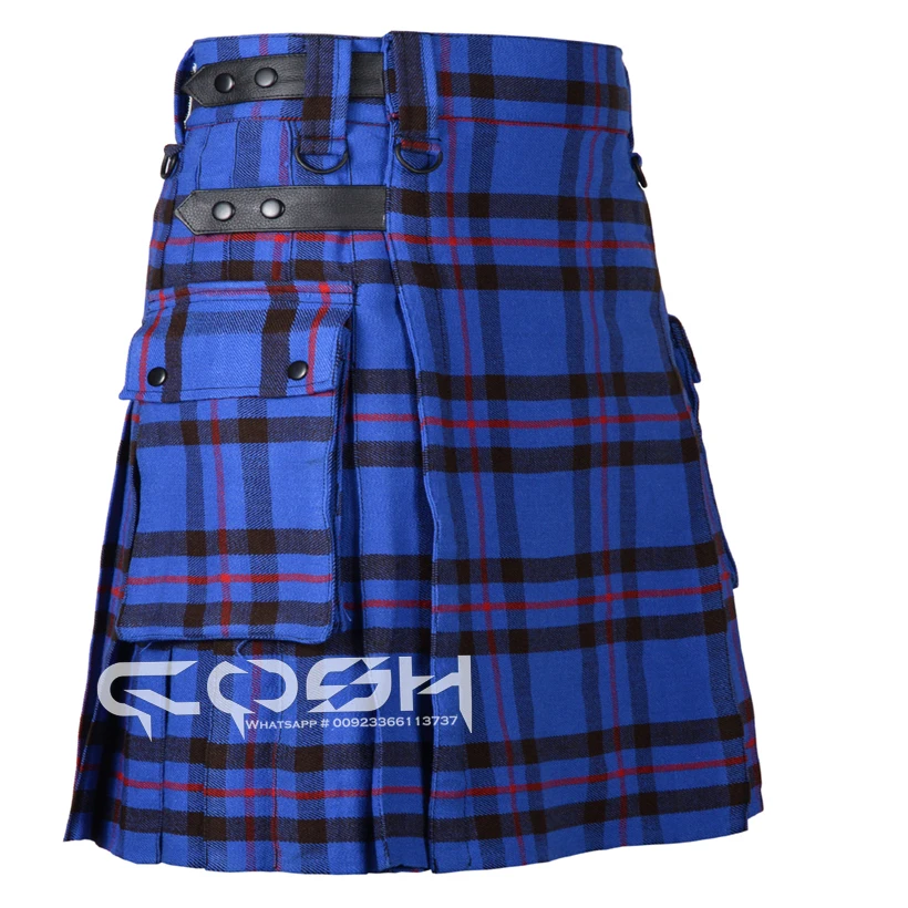 Бестселлер 8 ярдов шотландский поставщик Kilt индивидуальное Новое поступление Клубная одежда из Пакистана