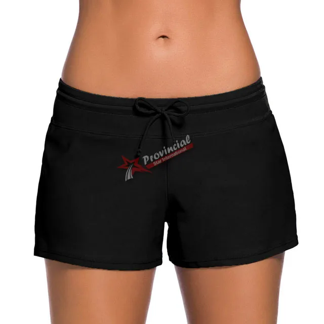 Женские пляжные шорты женские штаны для плавания с узором в багажнике Шорты девочек женщин