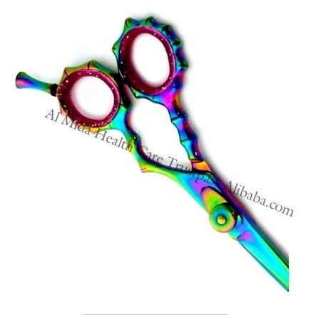 Hair Scissors Heart Design