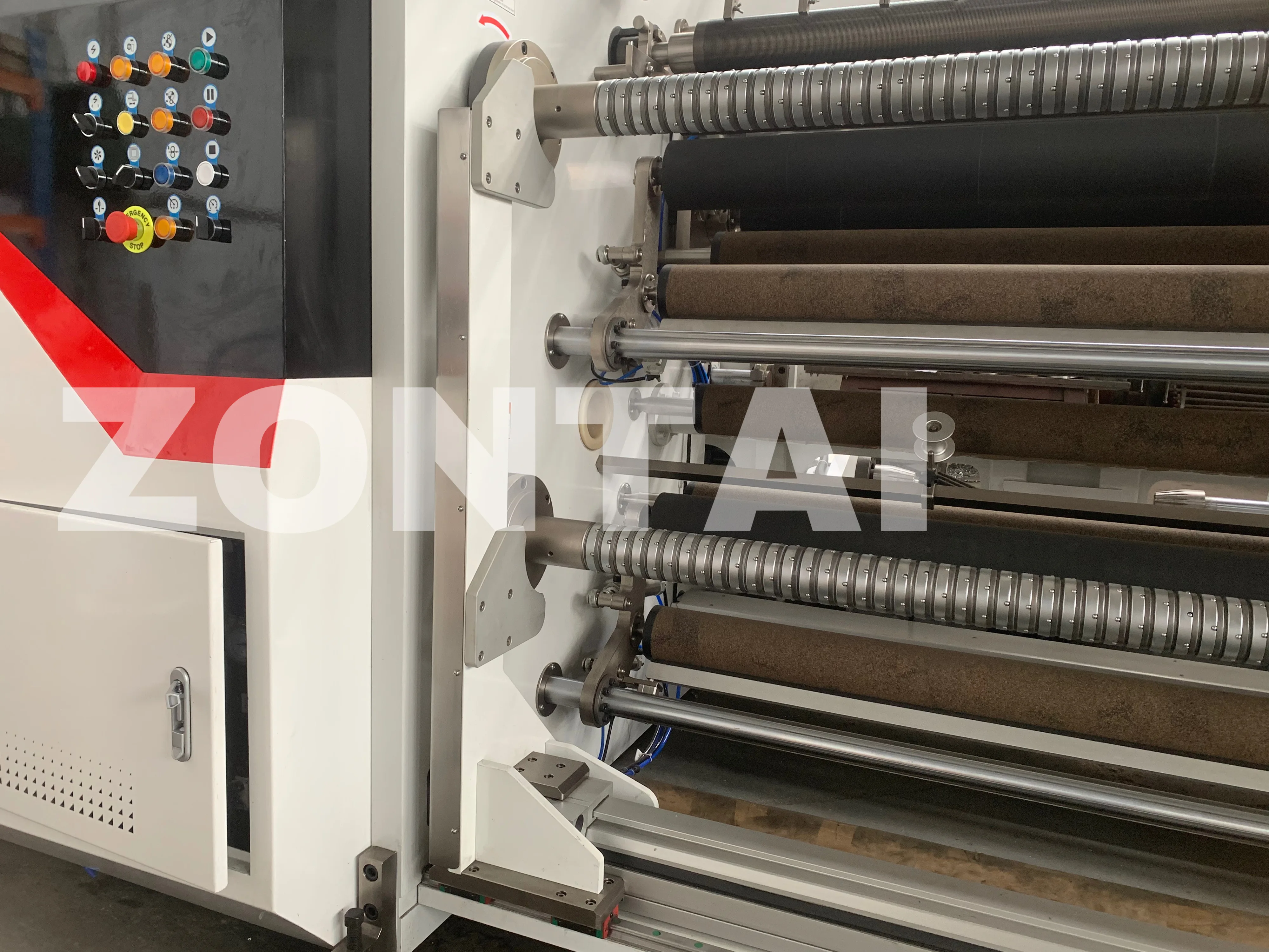 ZONTAI Plastic Film High Speed Slitting Rewinding Machine (ZTM-C) Slitting Rewinder 1600mm