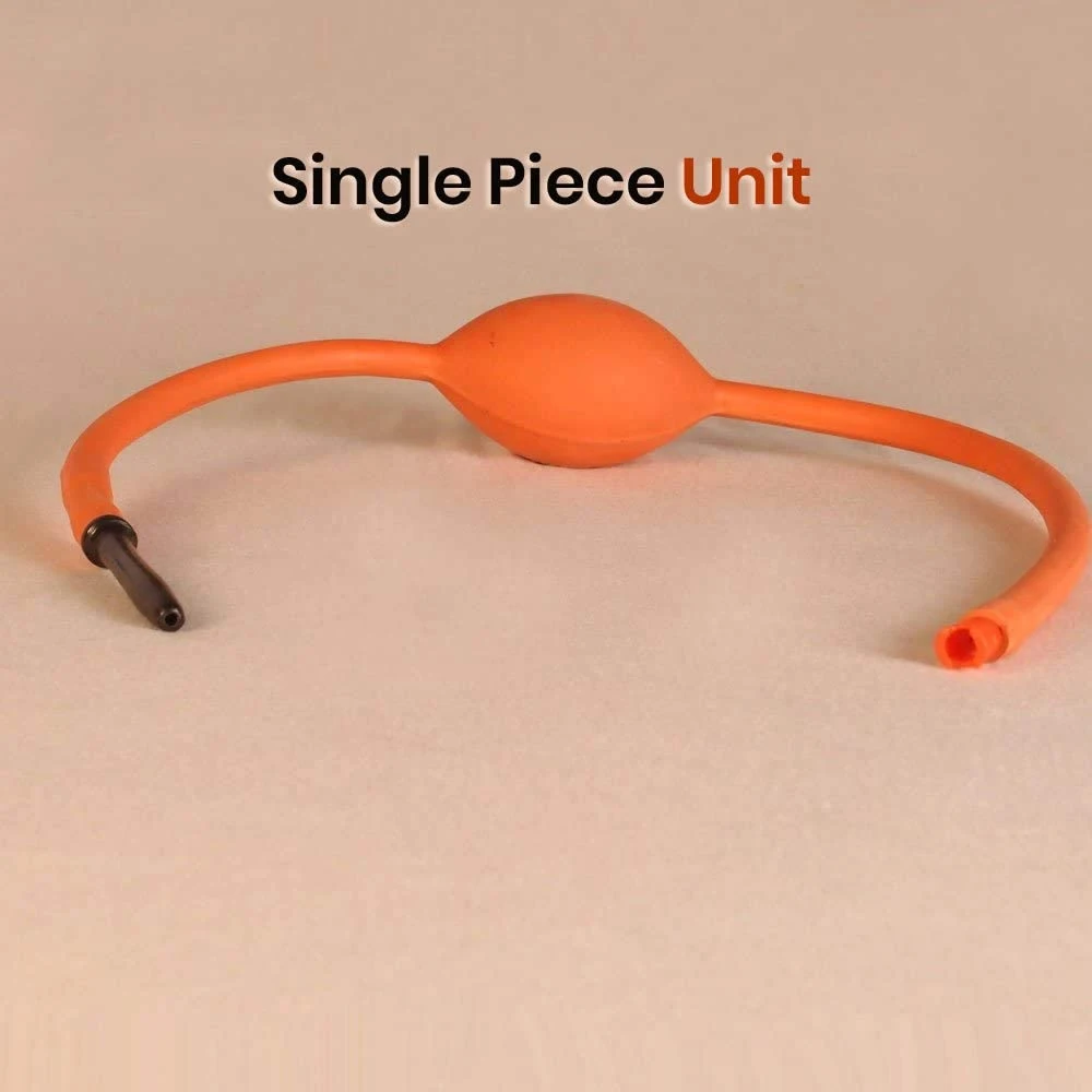 Best Quality Higginsons Syringe Natural Eco Friendly Made of thick natural and durable Rubber  Dark Red Color