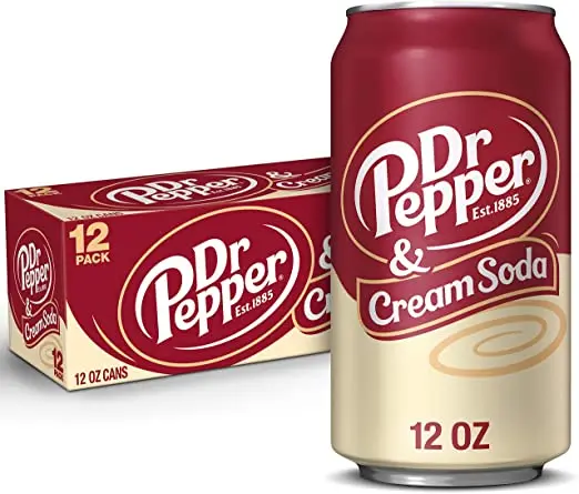 Dr Pepper Cream Soda 355ml