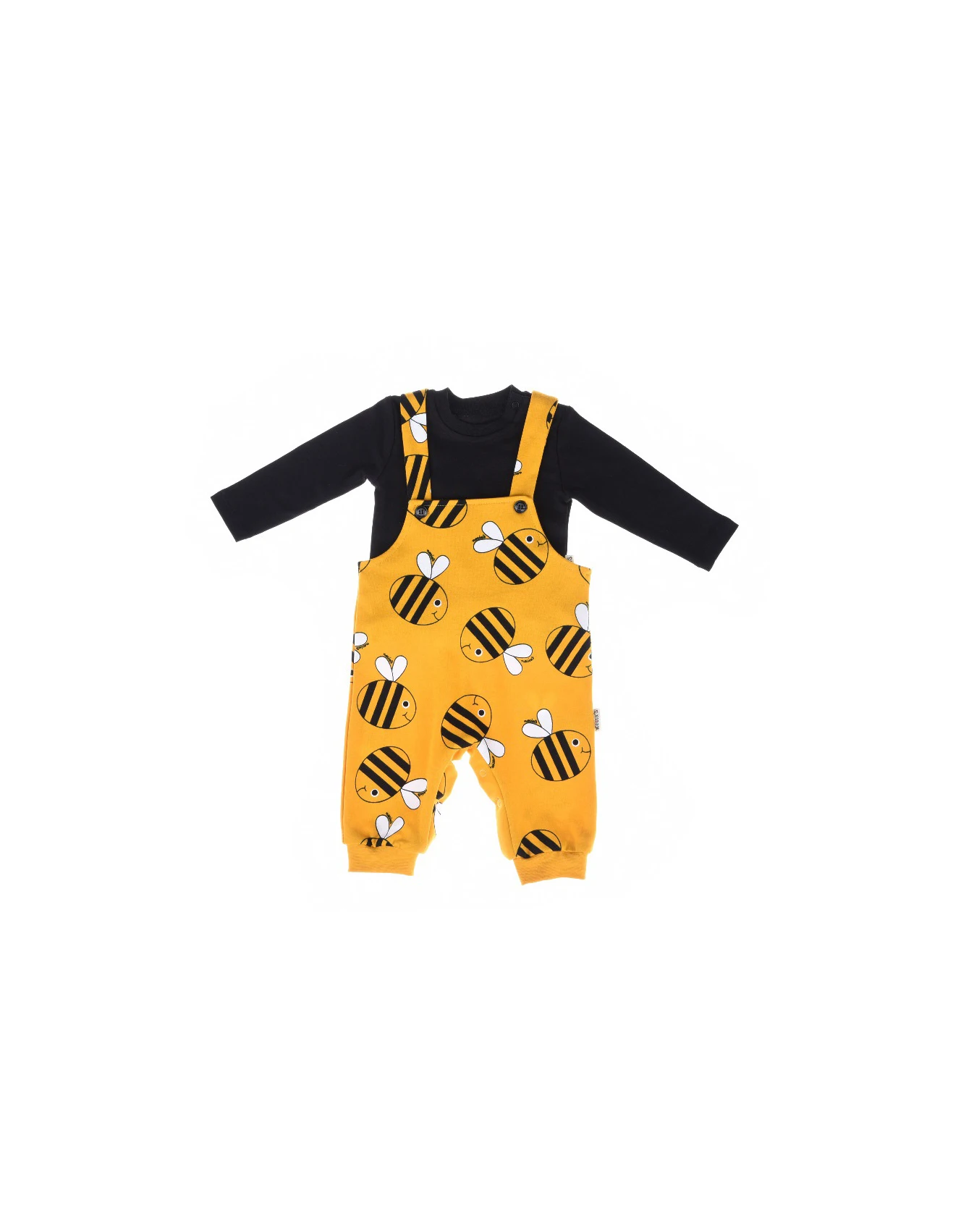 Горячая распродажа! Пчелы фигурные, комплект из 2 предметов, одежда для маленьких мальчиков; Комбинезон в комплекте с Общая из мультфильмов, Весенняя мягкая хлопковая детская одежда с фантазийным рисунком, комплект одежды по necix бренд