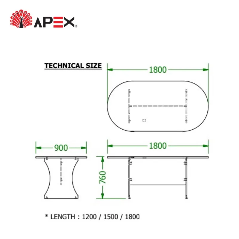 Top Sale Furniture Office Round Meeting Table Conference Desk Wooden 4 Seater Discussion Table for Office Space