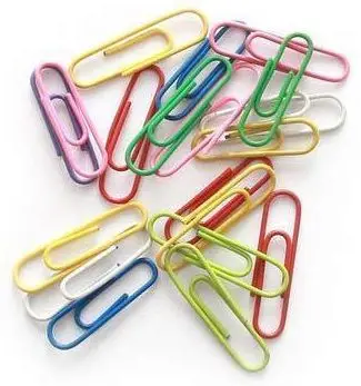 Vietnam 700pcs High Quality Multicolor Vinyl Coat 28mm With Plastic Box Paper Clips