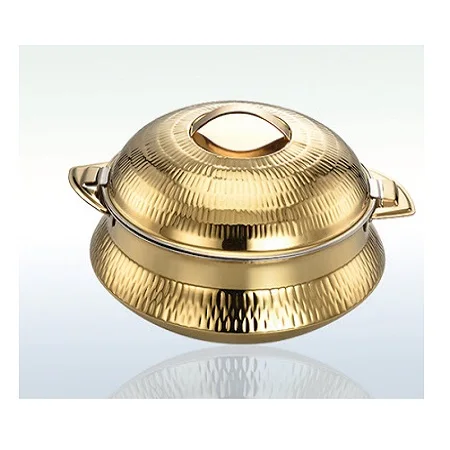 Набор из 3 лучших дизайнов, Индивидуальный размер, твердая латунь, подача пищи, горячий горшок для отеля и ресторана