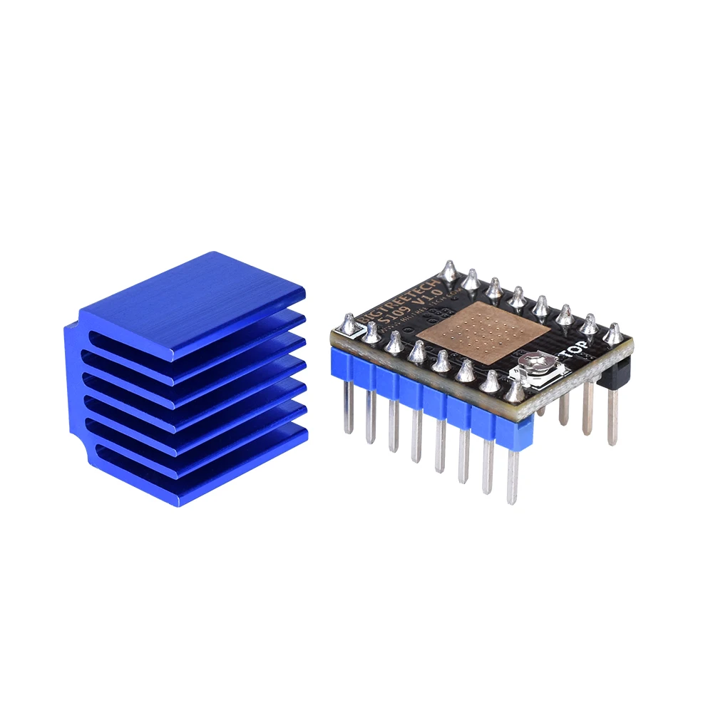BIQU S109 V1.0 Stepper Motor Driver Stepstick TB67S109A VS TMC2209 TMC2208 3D Printer Parts For SKR V1.3 Board MKS GEN L