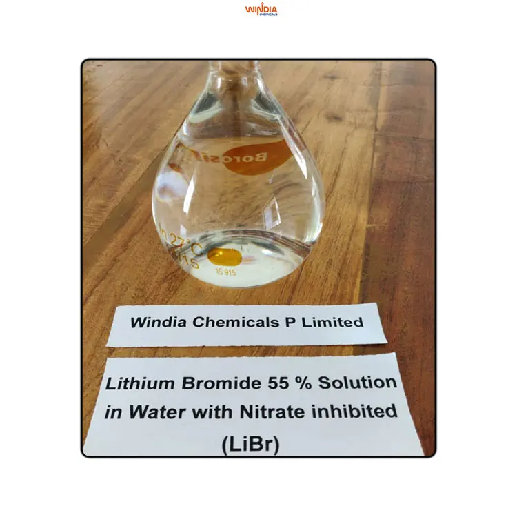 
Minimal Price Exceptional Quality 55% Lithium Bromide with Nitrate Inhibited from India 