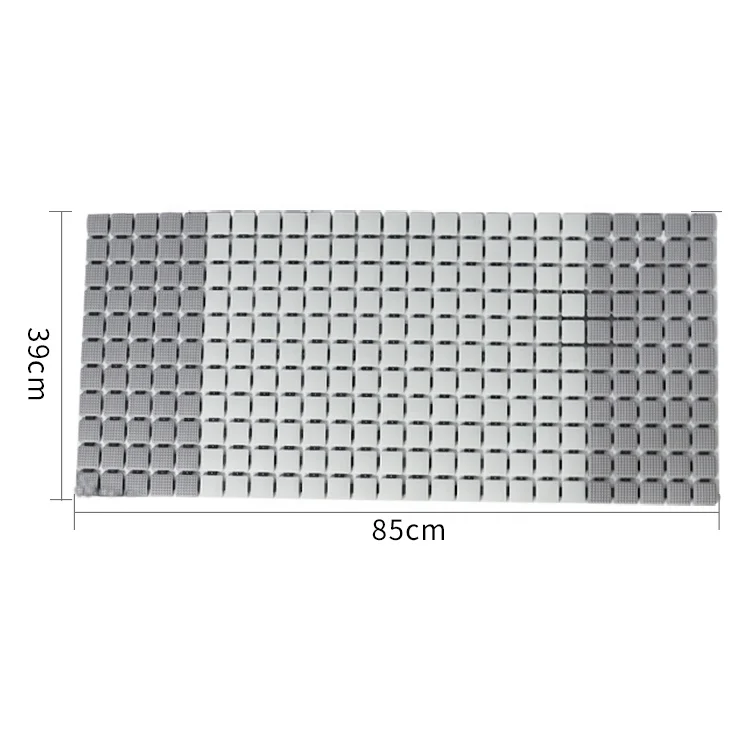Large Non Slip Bathtub & Shower Mat/ Extra Long 40 x 16 Inch Bathroom Mats for Tub Nonslip Anti Slip Bathmats
