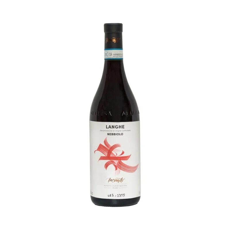 Красное вино Langhe DOC Nebbiolo высокое качество Сделано в Италии готов