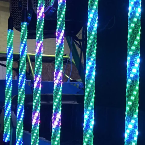 5150 Whips LED Whips 4 ft LED Wireless Remote