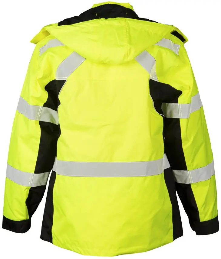 Safety Jacket Reflective Safety Jacket Construction Clothing High Visibility Hooded Jackets Sweatshirt