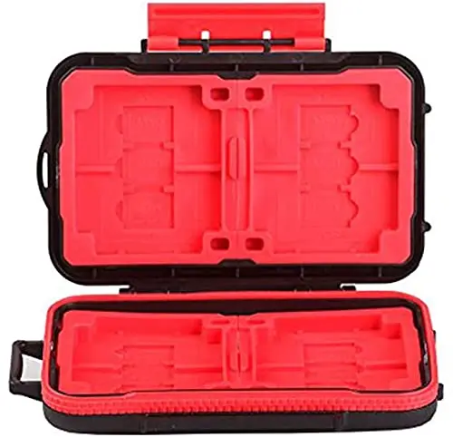 Export Quality Water Resistant 24 in 1 Slot Card Case for Memory Card Storage