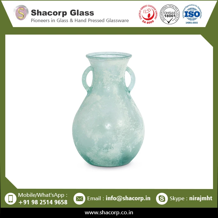Wholesale Supply in Glass Vase Crystal Vase Best Quality Manufacture in India