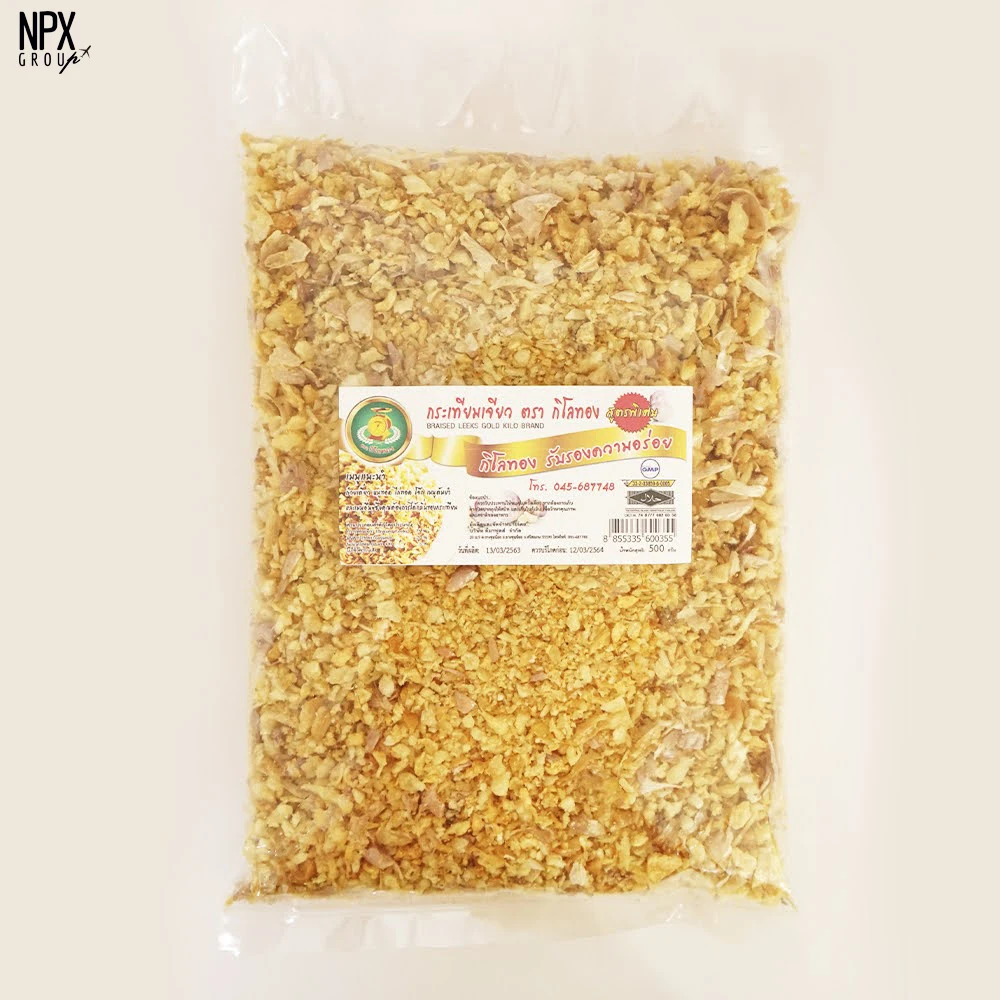 Top Grade Fried Garlic Granules in Pack - Crispy Fried Garlic Product Export from Thailand