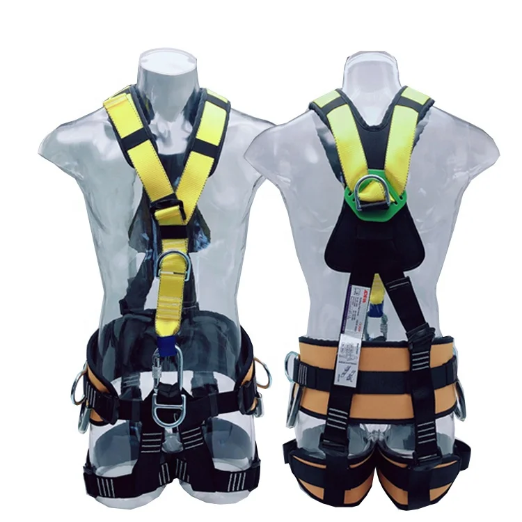 
Taiwan ADELA CE Certified climbing safety harness 