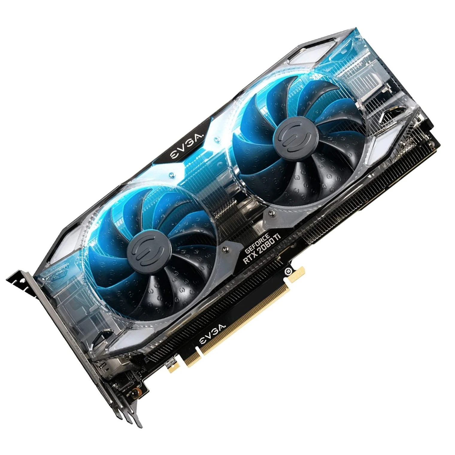  Быстрая доставка EVGA GeForce RTX 2080 Ti XC Gaming 11 ГБ GDDR6 двойные HDB вентиляторы и RGB светодиодная видеокарта