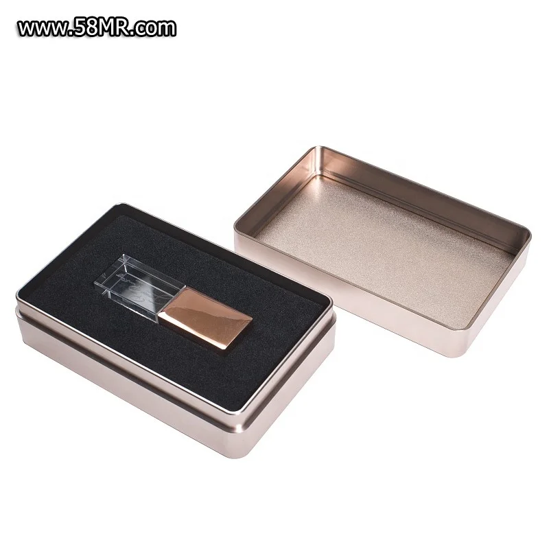 wedding USB flash drive stick metal USB packaging box