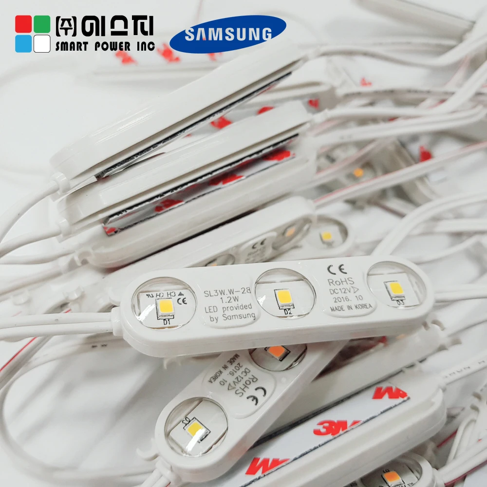 
Korea Samsung led modules white 3 dot 3528 for outdoor advertising signange made in Korea 