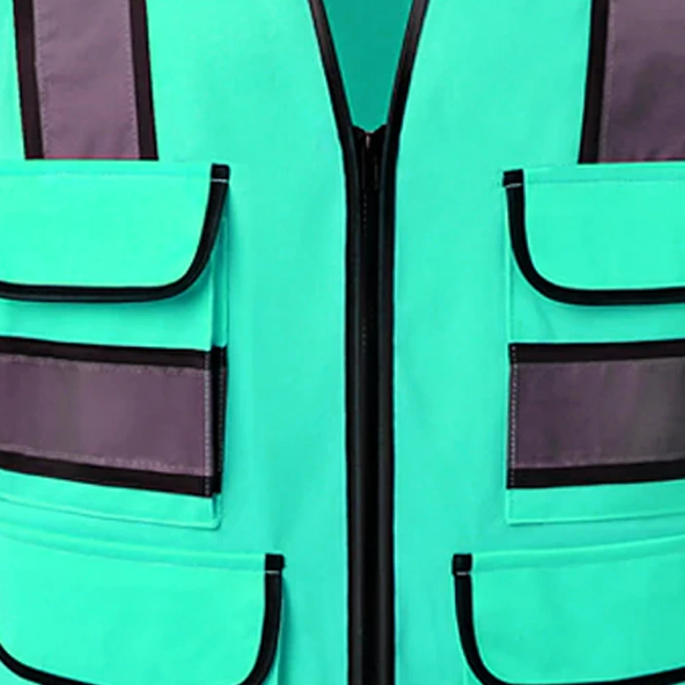 
High Visibility & High Quality Safety Reflective Vests Wholesale Custom Quality Orange Traffic Vests 