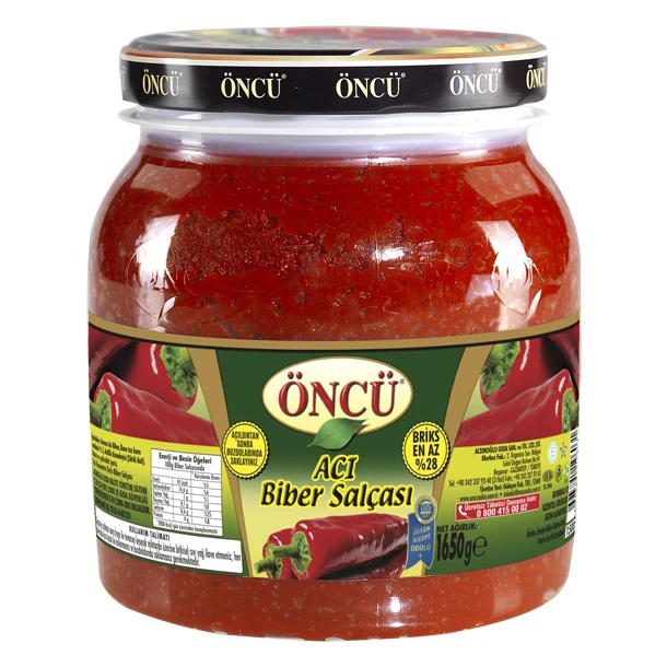 FOR ONCU HOT PEPPER PASTE 1650gr