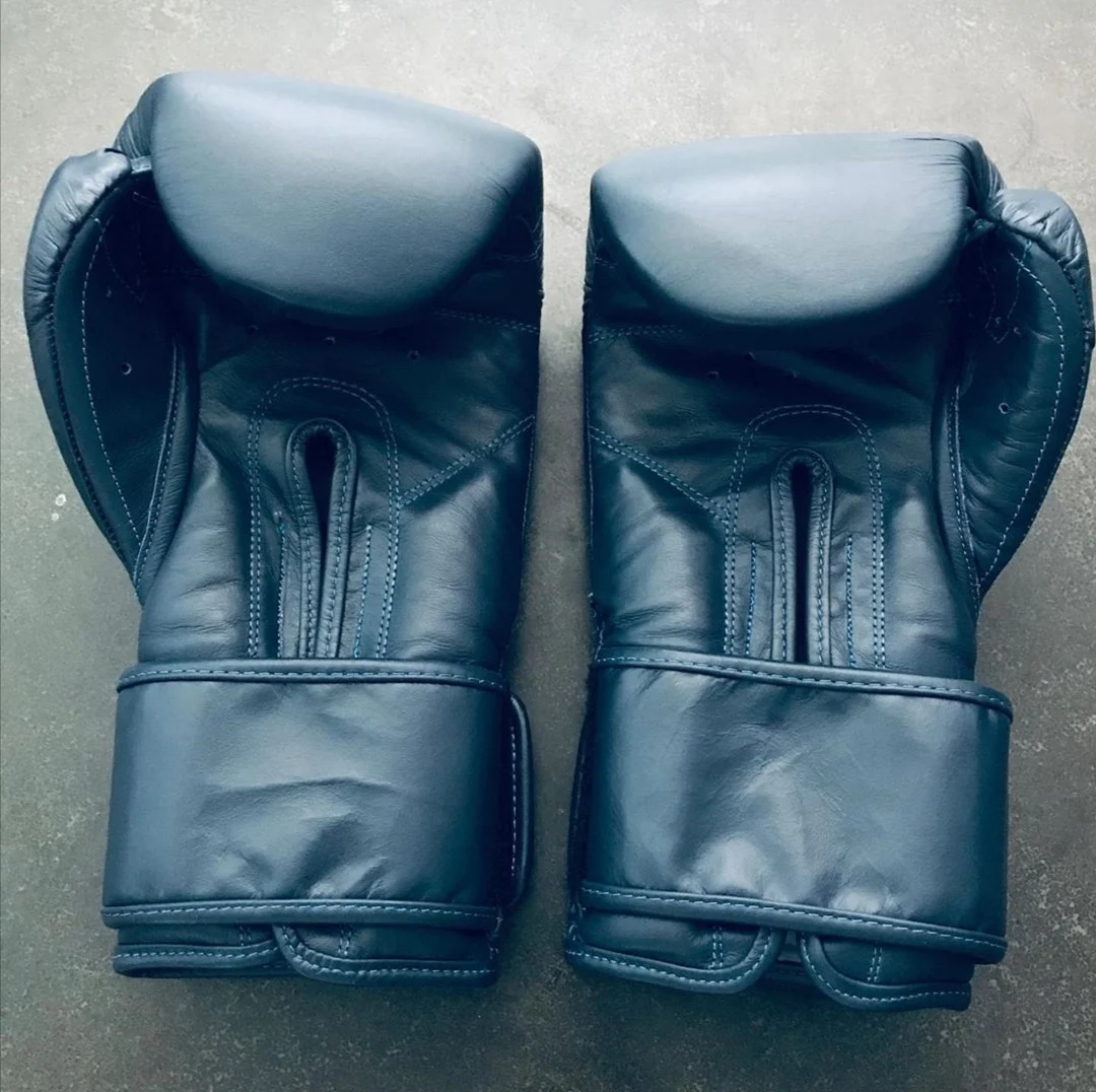 Custom Printed Boxing Gloves Genuine Buffalo Leather OEM Logo Packing Color Material Wholesale