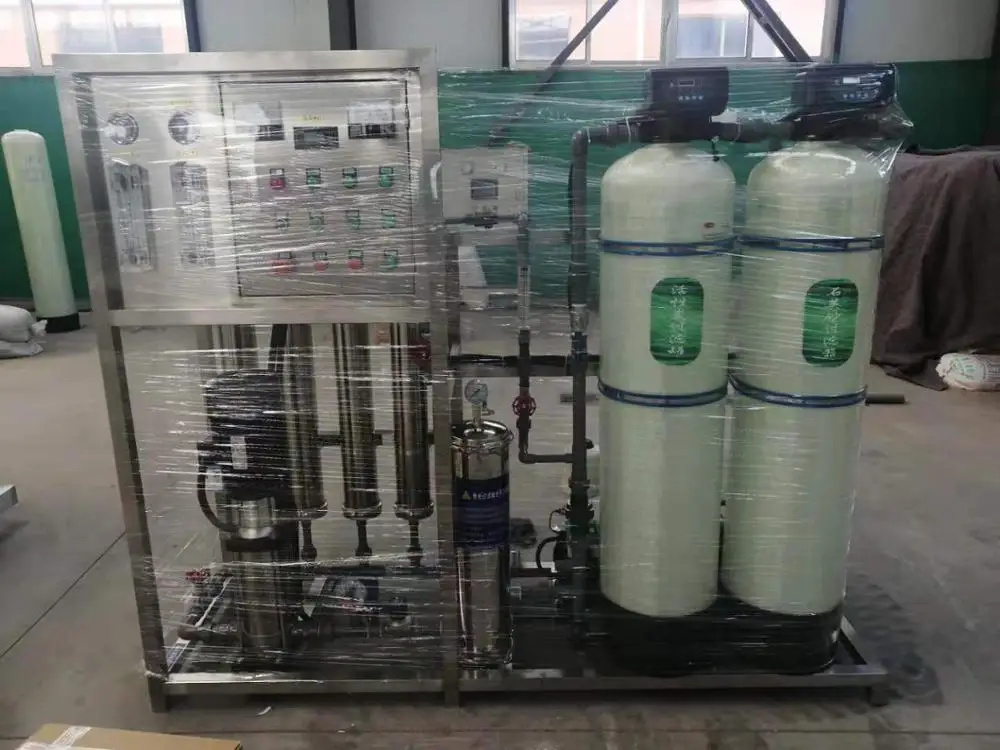 cheaper retail mobile water treatment plant/pure water making machine price