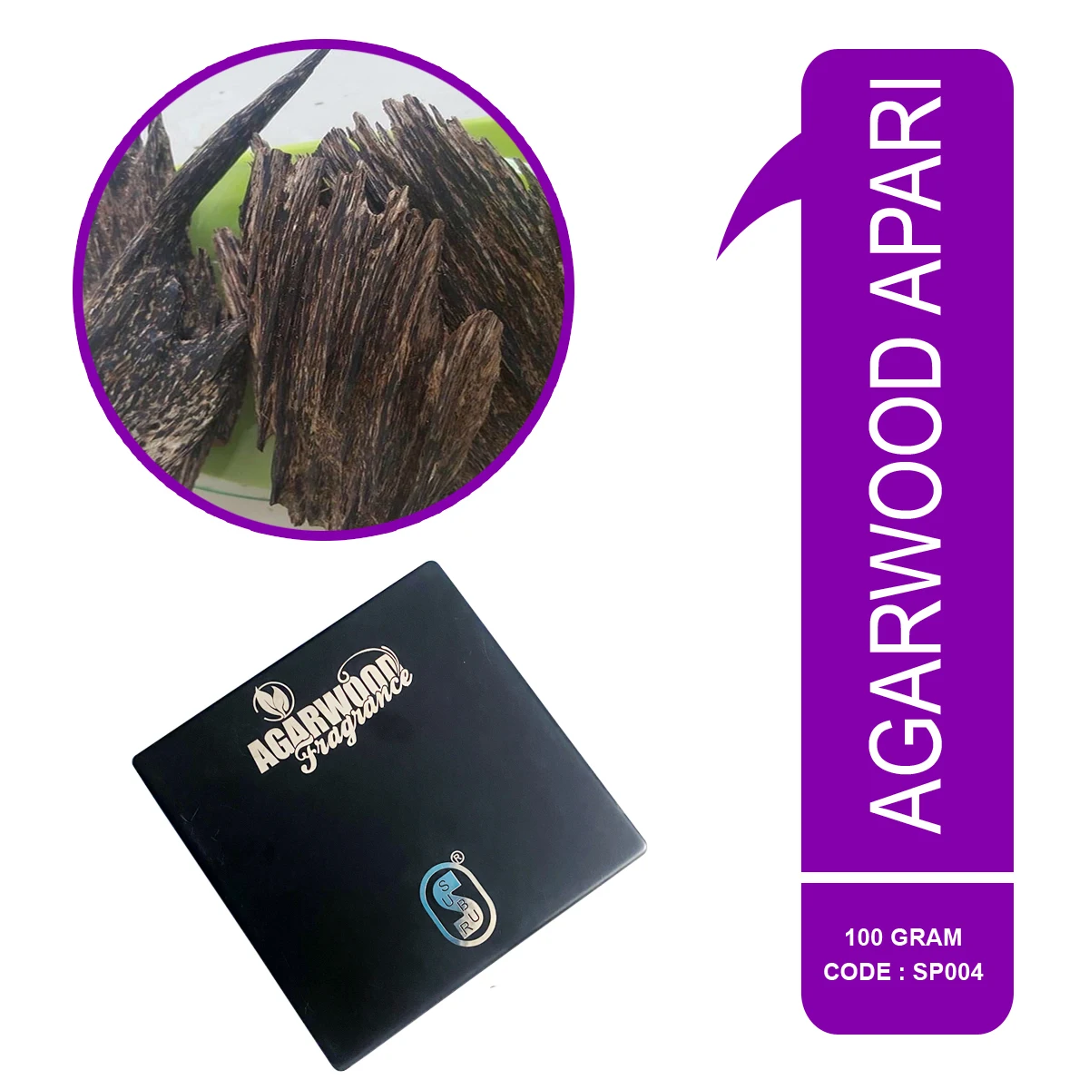 100% Organic Religious Oud Agarwood Apari Best Agarwood Long Lasting Fragrance Incense Burner