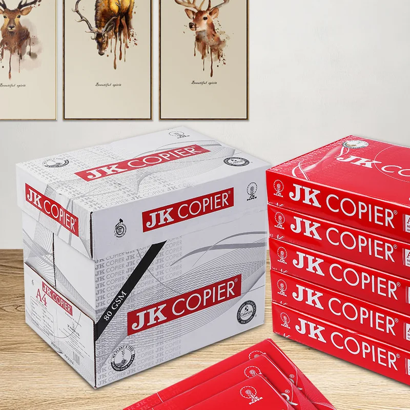 100% woodpulp Jk Copier A4 Copy Paper A4 Copy Paper 80gsm 75gsm 70gsm