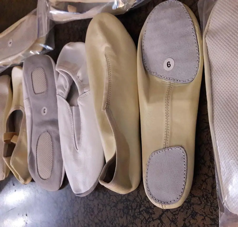 Kid Adult Canvas Soft Dancing Gymnastics Slipper